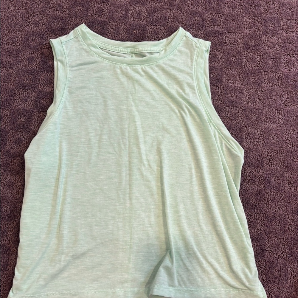 All in Motion Cream Muscle Tee